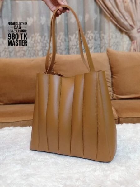 flower leather bag